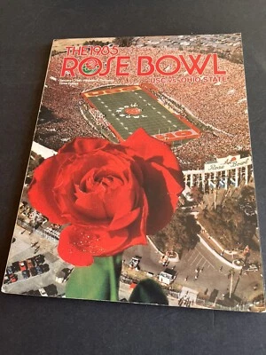 ROSE BOWL Game 1985 Official PROGRAM USC vs. OHIO STATE Rare - Jan 1, 1985 - Image 1 of 2