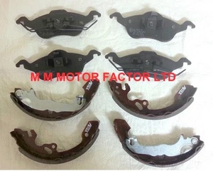 For Ford Focus Mk1 1.4, 1.6 & 1.8 TDDi/TDCi Front Brake Pads & Rear Brake Shoes - Picture 1 of 1