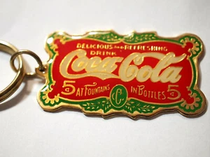 Llavero Coca Cola Coca Cola 5 centavos Llavero Coca Cola Vintage  - Imagen 1 de 2