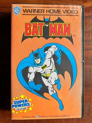 Batman super powers VHS Kasette Warner Home Video Vintage 1985 Kult Kinderfilm - Bild 1 von 4