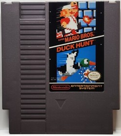 Super Mario Bros Duck Hunt (Nintendo Entertainment System, 1988) NES Works 🇨🇦
