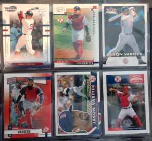 Lot of six Jason Varitek cards - Picture 1 of 2