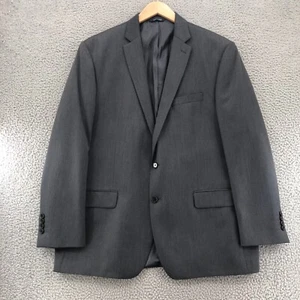 Ralph Ralph Lauren Blazer Mens 48L Gray Wool Button Up Sport Coat Career Office - Picture 1 of 11