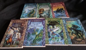 The Chronicles of Narnia Complete Set C.S. Lewis, Books 1-7 PB Books - Picture 1 of 13