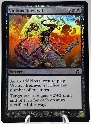Vicious Betrayal 60/165 Foil Fifth Dawn 5DN MTG LP - Image 1 of 2