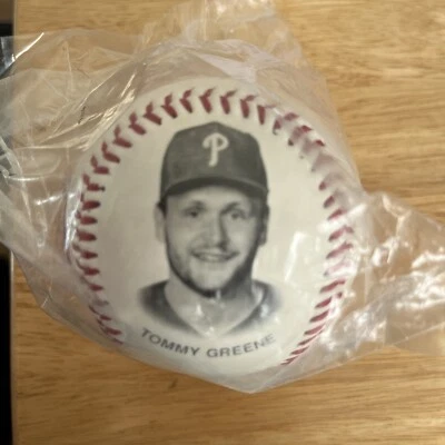 1994 Philadelphia Phillies Baseball Darren Daulton & Tommy Greene Fotoball Ball - Image 1 of 4