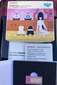 AIBO Life ERS-310 Series ERF-310AW01E English Version Entertainment Robot Card - Bild 1 von 10