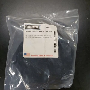 Holster With Garter Fits Most Small Frame 2" Revolvers Steelwear AH02 Ankle  - Picture 1 of 4