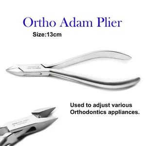 Dental Wire Bending Adams Plier Orthodontics Laboratory Pliers Braces Placement  - Picture 1 of 4