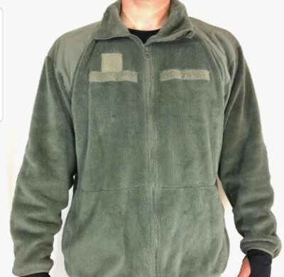 Chaqueta polar militar de EE. UU. Gen III para hombre 2XL X-Larga verde NUEVA cálida del ejército  Foto 1 de 4