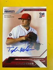 11894  2009 TRISTAR Prospects Plus Autographs #37 Tyler Kehrer #196/199