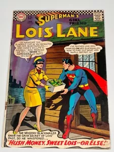 Superman's Girl Friend Lois Lane #71 DC 1967 fumetto in cattive condizioni guarda foto - Foto 1 di 2