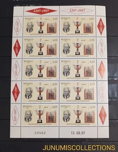 TIMBRE MONACO NEUF** FEUILLET 1997 MNH !!! Facial 46Fr - Picture 1 of 1