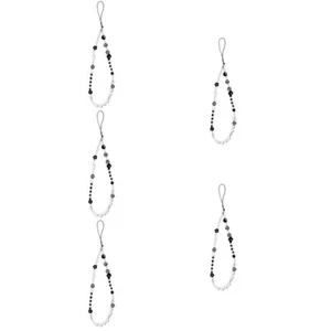 5 Pieces Handy Kette Schlüsselband Aus Telefonperlen Handyperlenband - Zdjęcie 1 z 12