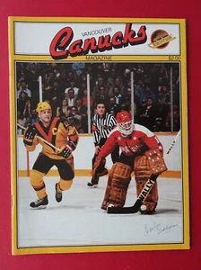 Vancouver Canucks Program Magazine - 1984 October 28 vs Washington Capitals - Picture 1 of 7