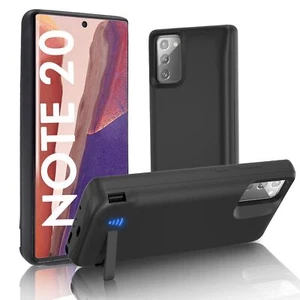 External Battery Charger Case For Samsung Note 20 5G Power Bank Charging Cover - Picture 1 of 16