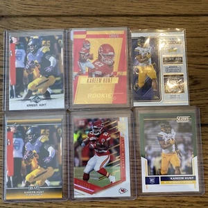 Kareem Hunt 2017 Panini Absolute Rookie Roundup RC Lot Of 6 - Bild 1 von 12