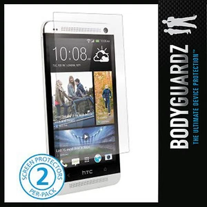 BodyGuardz UltraTough Clear ScreenGuardz 2 per pack Screen Protector for HTC One - Picture 1 of 4