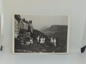 On the Alp 1984 de colección blanco y negro aprox. Postal de 1900 Dahinden # X54 sin usar - Imagen 1 de 2