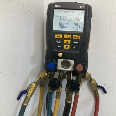 Mangueras de 4 puertos para analizador de refrigeración colector digital Testo 557 HVAC Foto 1 de 4