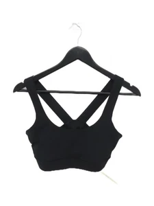 Vuori Damen Top S schwarz Polyamid mit Elasthan ärmellos Rundhals cropped - Bild 1 von 5