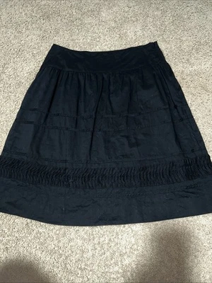 Falda deportiva Jones New York negra para mujer talla 12 Foto 1 de 2