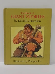 The Book of Giant Stories by David L. Harrison 1972 Weekly Reader Book HC Book - Picture 1 of 10