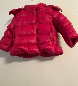 Polo Ralph Lauren Baby Mädchen Steppjacke Größe:12 Monate gebraucht - Bild 1 von 4