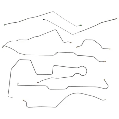 Compatível com 1980-82 JEEP CJ5 Power Booster conjunto de linha de freio a tambor a disco modelo 20 eixos original de fábrica - Imagem 1 de 4