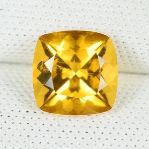 1.50 ct LUSTROUS BEST GRADE NATURAL YELLOW BERYL / AQUAMARINE - See Vdo 5730 DR - Picture 1 of 2