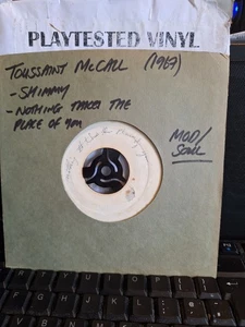 TOUSSAINT MCCALL NOTHING TAKES THE PLACE OF YOU / SHIMMY VG 7" VINYL 45 SINGLE - Bild 1 von 3