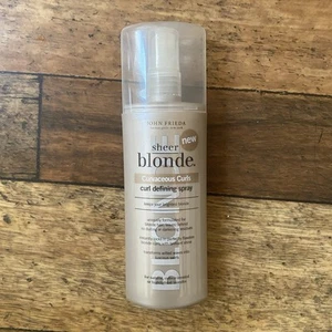 John Frieda Sheer Blonde Curvaceous Curls Curl Defining Spray 200ml Discontinued - Picture 1 of 16