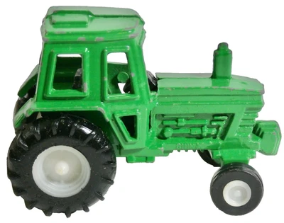 VINTAGE ERTL GREEN JOHN DEERE METAL DIECAST FARM TRACTOR MADE IN CHINA ca 1980s - Image 1 of 4