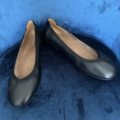 Vionic  Caroll Black Ballet Flats Women’s Size 10 - Image 1 of 4