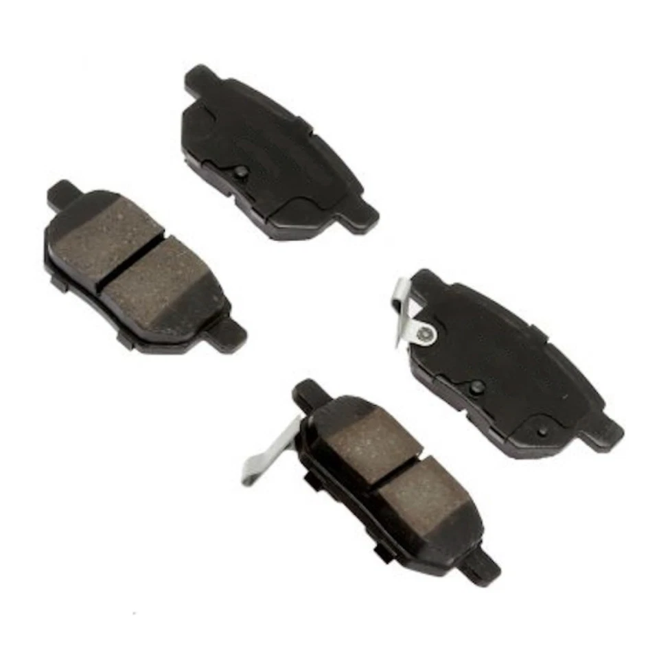 Pastillas de freno de disco ACDelco originales para Toyota Corolla iM 2017 2018 | traseras | ranuradas Foto 1 de 4