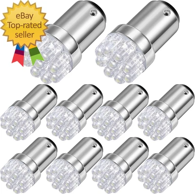 10 Pieces 1004 Marine LED Replacement Bulb 90 Bulb for Boat Navigation Lights BA - Image 1 of 4
