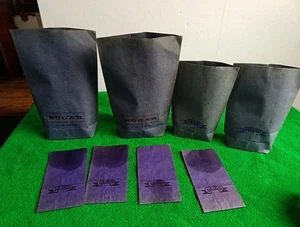 8 VINTAGE SHOP SUGAR PAPER BAGS- 2lb...1lb And 1/2 Lb Used...Empty - Picture 1 of 6