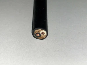 10 FT 14/2 SJOOW SJ SJO SJOW BLACK RUBBER CORD EXTENSION WIRE/CABLE - Picture 1 of 2