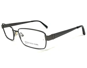 Jones New York Eyeglasses Frames J340 GUNMETAL Gray Rectangular 53-17-135 - Picture 1 of 11
