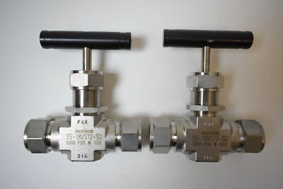 SWAGELOK SS-18VS12-SG Stainless Steel Integral Bonnet Needle Valve (Sour Gas) - Image 1 of 4