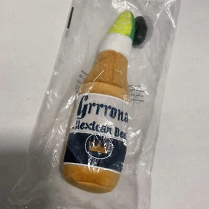 Dog Toy Squeaker Mexican Beer Plush Dog Toy New Haute Diggity Dog - Picture 1 of 4