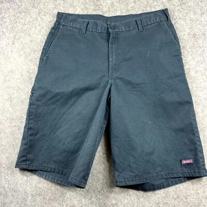 Pantalones Cortos Chinos Dickies Genuinos Para Hombre Talla 36 Azul Calce Regular Cremallera Mosca Informal Logo - Imagen 1 de 8