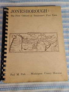 Jonesborough The First Century of Tennessee's First Town 1972 1st Ed Signed - Picture 1 of 10