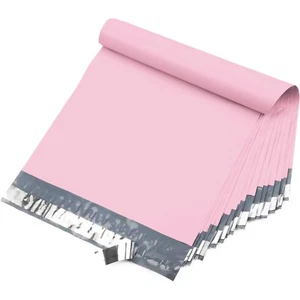 Yens 14.5X19 M7-500pcs POLY MAILERS SHIPPING ENVELOPES PLASTIC BAGS-Light Pink - Picture 1 of 3
