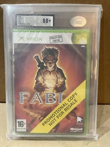 Xbox Fable 1 Not For Resale UKG/VGA/WATA Graded 80+NM 2004 New Sealed RARE - Picture 1 of 3