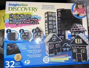 imaginarium Discovery Chalk 32 Pcs Blocks Education Toy Preschool Kindergarten - Picture 1 of 2