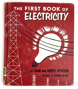 The First Book Of Electricity Sam & Berl Epstein 1953 First Edition Hardcover - Picture 1 of 13