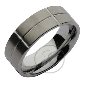 ''Sale'' Brand New Heavyweight 8mm Tungsten Designed Wedding Ring Band - Picture 1 of 1