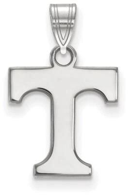 Colgante pequeño de oro blanco de 10 quilates de la Universidad de Tennessee por LogoArt (1W002UTN) Foto 1 de 2