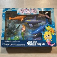 WILD REPUBLIC Sisters Of The Sea Mermaids & Friends Ocean Dive Moveable Play Set